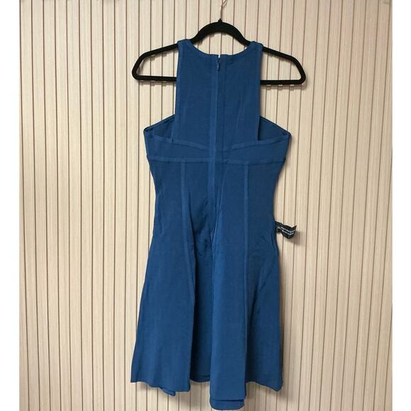 Mariam Anna Barska Blue Knit Dress Women’s Size M - Picture 2 of 4